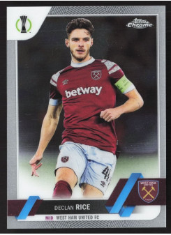 Declan Rice, Kartička, Topps Chrome UEFA Club Competitions 2022-2023, BASE