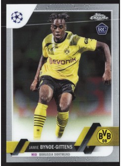 Jamie Bynoe-Gittens, Kartička, Topps Chrome UEFA Club Competitions 2022-2023, BASE