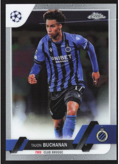 Tajon Buchanan, Kartička, Topps Chrome UEFA Club Competitions 2022-2023, BASE