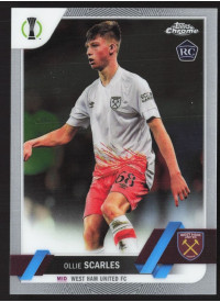 Ollie Scarles, Kartička, Topps Chrome UEFA Club Competitions 2022-2023, BASE