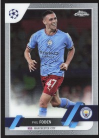 Phil Foden, Kartička, Topps Chrome UEFA Club Competitions 2022-2023, BASE