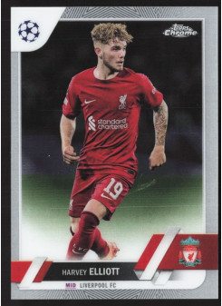 Harvey Elliott, Kartička, Topps Chrome UEFA Club Competitions 2022-2023, BASE