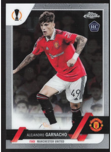 Alejandro Garnacho, Kartička, Topps Chrome UEFA Club Competitions 2022-2023, BASE