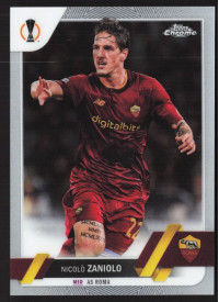 Nicolo Zaniolo, Kartička, Topps Chrome UEFA Club Competitions 2022-2023, BASE