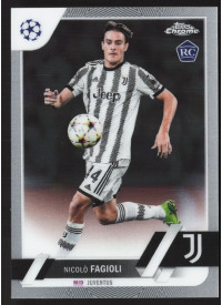 Nicolo Fagioli, Kartička, Topps Chrome UEFA Club Competitions 2022-2023, BASE