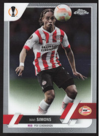 Xavi Simons, Kartička, Topps Chrome UEFA Club Competitions 2022-2023, BASE