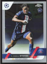 El Chadaille Bitshiabu, Kartička, Topps Chrome UEFA Club Competitions 2022-2023, BASE