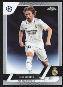 Luka Modric, Kartička, Topps Chrome UEFA Club Competitions 2022-2023, BASE