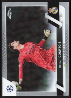 Thibaut Courtois, Kartička, Topps Chrome UEFA Club Competitions 2022-2023, BASE