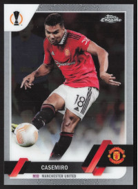 Casemiro, Kartička, Topps Chrome UEFA Club Competitions 2022-2023, BASE