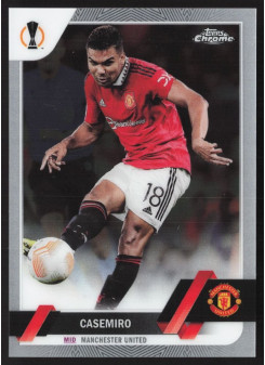 Casemiro, Kartička, Topps Chrome UEFA Club Competitions 2022-2023, BASE