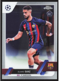 Alvaro Sanz, Kartička, Topps Chrome UEFA Club Competitions 2022-2023, BASE