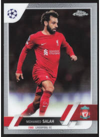 Mohamed Salah, Kartička, Topps Chrome UEFA Club Competitions 2022-2023, BASE