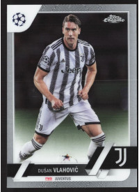 Dusan Vlahovic, Kartička, Topps Chrome UEFA Club Competitions 2022-2023, BASE