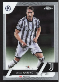 Dusan Vlahovic, Kartička, Topps Chrome UEFA Club Competitions 2022-2023, BASE