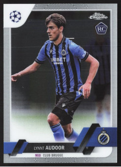 Lynnt Audoor, Kartička, Topps Chrome UEFA Club Competitions 2022-2023, BASE