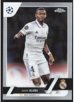 David Alaba, Kartička, Topps Chrome UEFA Club Competitions 2022-2023, BASE