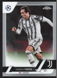 Federico Chiesa, Kartička, Topps Chrome UEFA Club Competitions 2022-2023, BASE