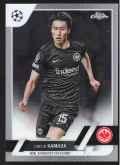 Daichi Kamada, Kartička, Topps Chrome UEFA Club Competitions 2022-2023, BASE