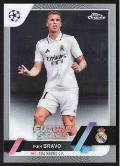 Iker Bravo, Kartička, Topps Chrome UEFA Club Competitions 2022-2023, BASE