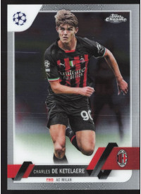 Charles De Ketelaere, Kartička, Topps Chrome UEFA Club Competitions 2022-2023, BASE