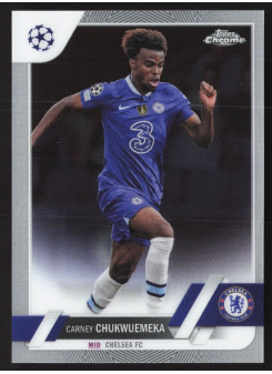 Carney Chukwuemeka, Kartička, Topps Chrome UEFA Club Competitions 2022-2023, BASE