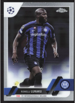 Romelu Lukaku, Kartička, Topps Chrome UEFA Club Competitions 2022-2023, BASE