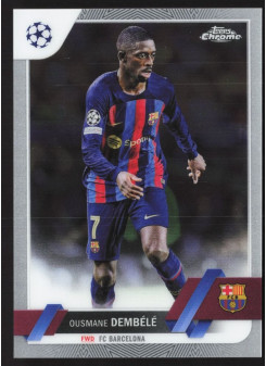Ousmane Dembele, Kartička, Topps Chrome UEFA Club Competitions 2022-2023, BASE