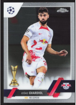 Josko Gvardiol, Kartička, Topps Chrome UEFA Club Competitions 2022-2023, BASE
