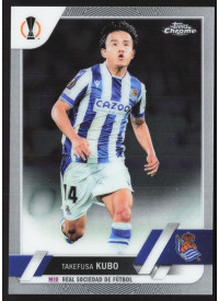 Takefusa Kubo, Kartička, Topps Chrome UEFA Club Competitions 2022-2023, BASE