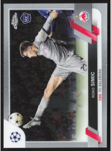 Roko Simic, Kartička, Topps Chrome UEFA Club Competitions 2022-2023, BASE