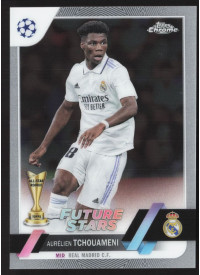 Aurelien Tchouameni, Kartička, Topps Chrome UEFA Club Competitions 2022-2023, BASE