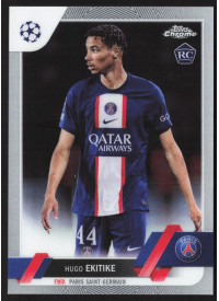 Hugo Ekitike, Kartička, Topps Chrome UEFA Club Competitions 2022-2023, BASE