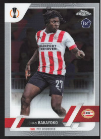 Johan Bakayoko, Kartička, Topps Chrome UEFA Club Competitions 2022-2023, BASE