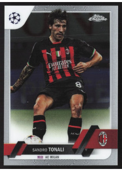 Sandro Tonali, Kartička, Topps Chrome UEFA Club Competitions 2022-2023, BASE