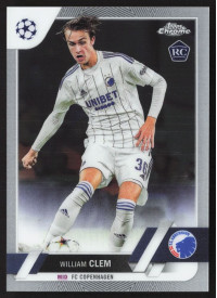 William Clem, Kartička, Topps Chrome UEFA Club Competitions 2022-2023, BASE