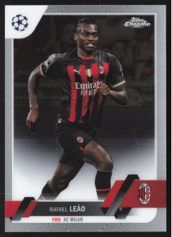 Rafael Leao, Kartička, Topps Chrome UEFA Club Competitions 2022-2023, BASE