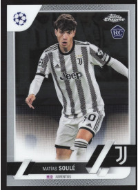 Matias Soule, Kartička, Topps Chrome UEFA Club Competitions 2022-2023, BASE