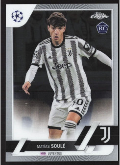 Matias Soule, Kartička, Topps Chrome UEFA Club Competitions 2022-2023, BASE