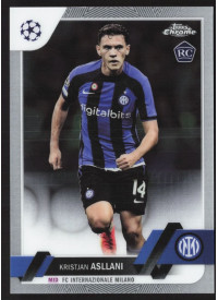 Kristjan Asllani, Kartička, Topps Chrome UEFA Club Competitions 2022-2023, BASE