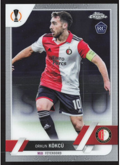Orkun Kokcu, Kartička, Topps Chrome UEFA Club Competitions 2022-2023, BASE