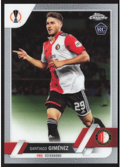 Santiago Gimenez, Kartička, Topps Chrome UEFA Club Competitions 2022-2023, BASE