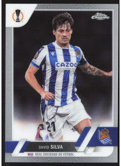 David Silva, Kartička, Topps Chrome UEFA Club Competitions 2022-2023, BASE