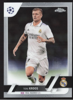Toni Kroos, Kartička, Topps Chrome UEFA Club Competitions 2022-2023, BASE
