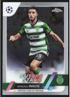 Goncalo Inacio, Kartička, Topps Chrome UEFA Club Competitions 2022-2023, BASE