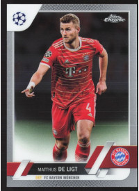 Matthijs de Ligt, Kartička, Topps Chrome UEFA Club Competitions 2022-2023, BASE