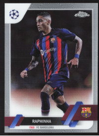 Raphinha, Kartička, Topps Chrome UEFA Club Competitions 2022-2023, BASE