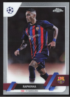 Raphinha, Kartička, Topps Chrome UEFA Club Competitions 2022-2023, BASE