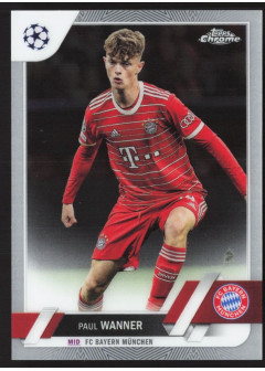 Paul Wanner, Kartička, Topps Chrome UEFA Club Competitions 2022-2023, BASE