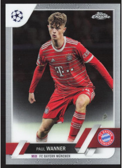 Paul Wanner, Kartička, Topps Chrome UEFA Club Competitions 2022-2023, BASE
